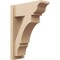 Ekena Millwork 8-in W x 20-in D x 28-in H Balboa Trad Rough Cedar Woodgrain TimberThane Outlooker, Primed Tan OUTUR080X20X28BOA04RCPR - alternate 1